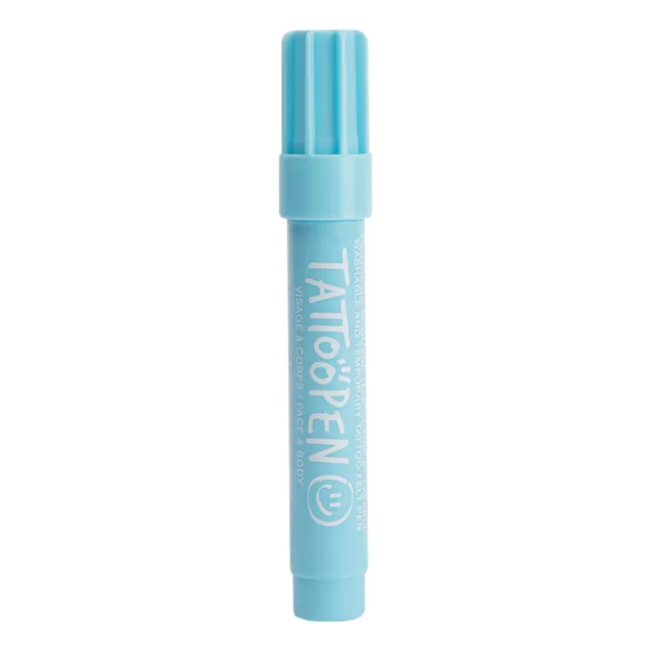 Nailmatic Kids Feutre de tatouage temporaire Tattoopen | Bleu ciel