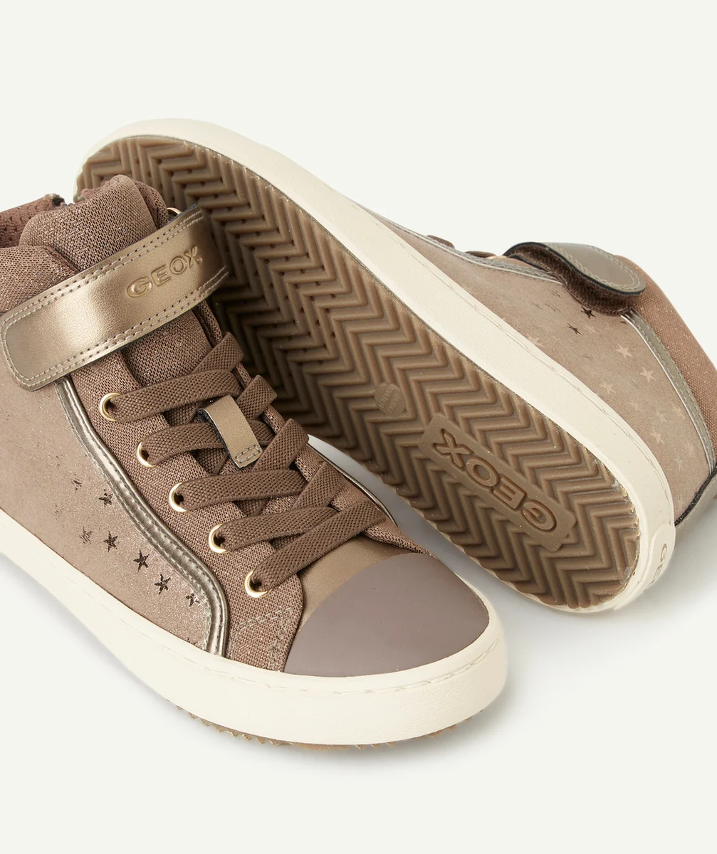 GEOXBASKETS MONTANTES KALISPERA FILLE GRISES