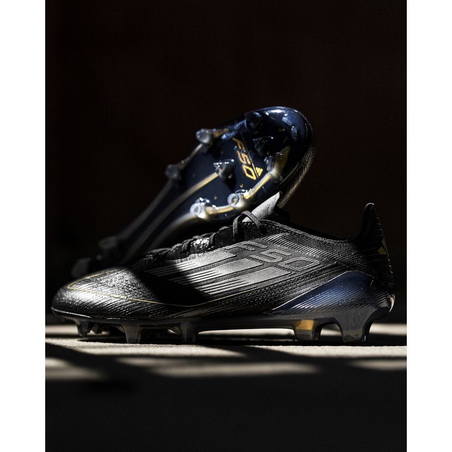 adidas F50 Elite FG Dark Spark - Noir/Argenté/Doré