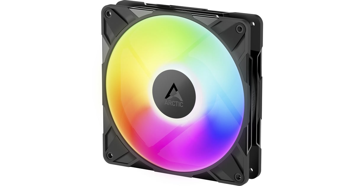 ARCTICP14 Pro A-RGB case fans  (Zwart, 3 stuks, 140 x 140 x 27 mm, PWM)