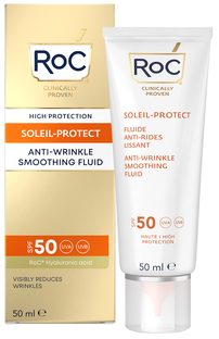 RoC Soleil-Protect Anti-wrinkle Smoothing Fluid SPF50  50ML