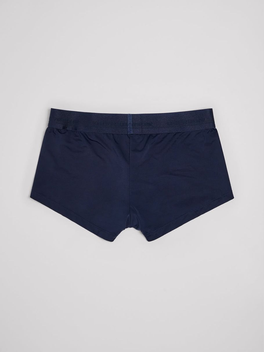Boxer en polyamide élasthanne uni