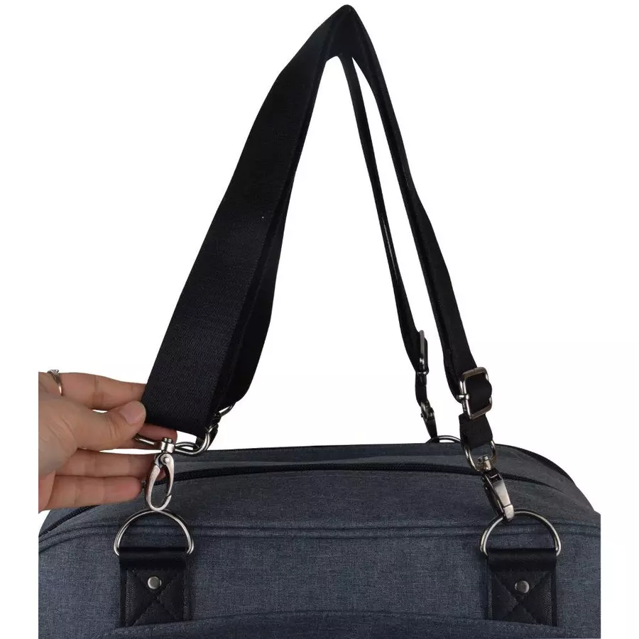 BABY ON BOARD Wickeltasche Daily Smoke Grau