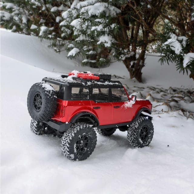 Axial SCX24 Ford Bronco Crawler 4WD Rød