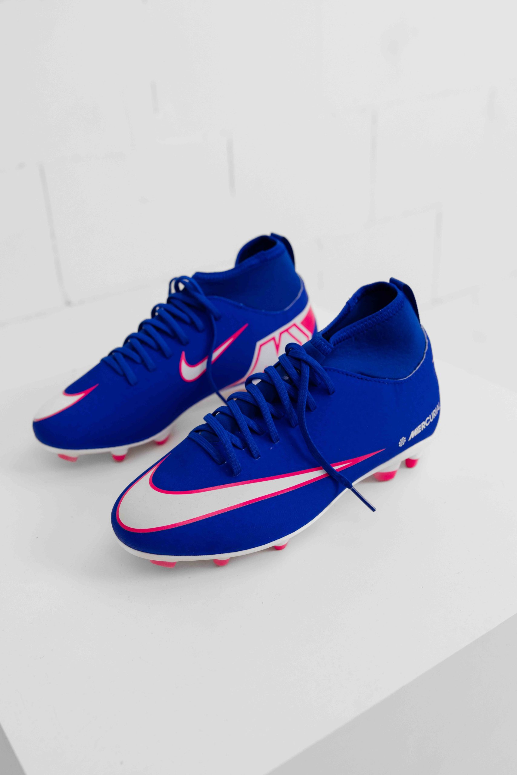 Nike Zoom Mercurial Superfly 10 Club FG/MG Voetbalschoenen Junior Blauw