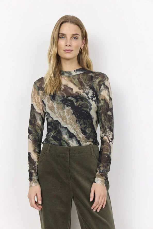 soyaconcept SC-ALDA AOP 55 7920c dark olive combi