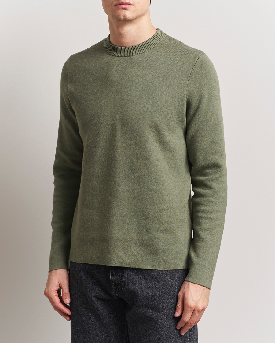 Samsøe Samsøe Niklas Crew Neck Sweater Four Leaf Clover