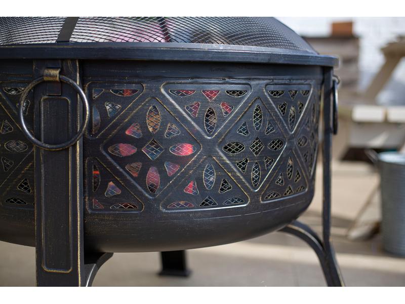 La Hacienda Feuerstelle Moreque Grosse Feuerstelle für das perfekte BBQ-Erlebnis
