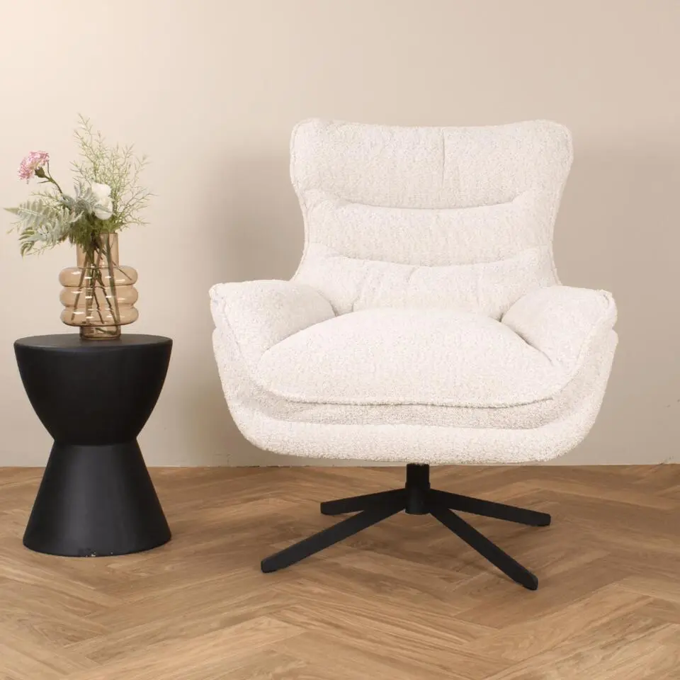 DS4U - Artur draaifauteuil - crème