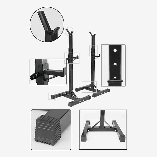 Suporte para agachamento Fitness Tech
