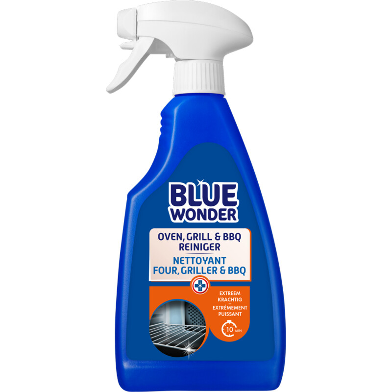 Blue Wonder Oven, grill & BBQ reiniger spray