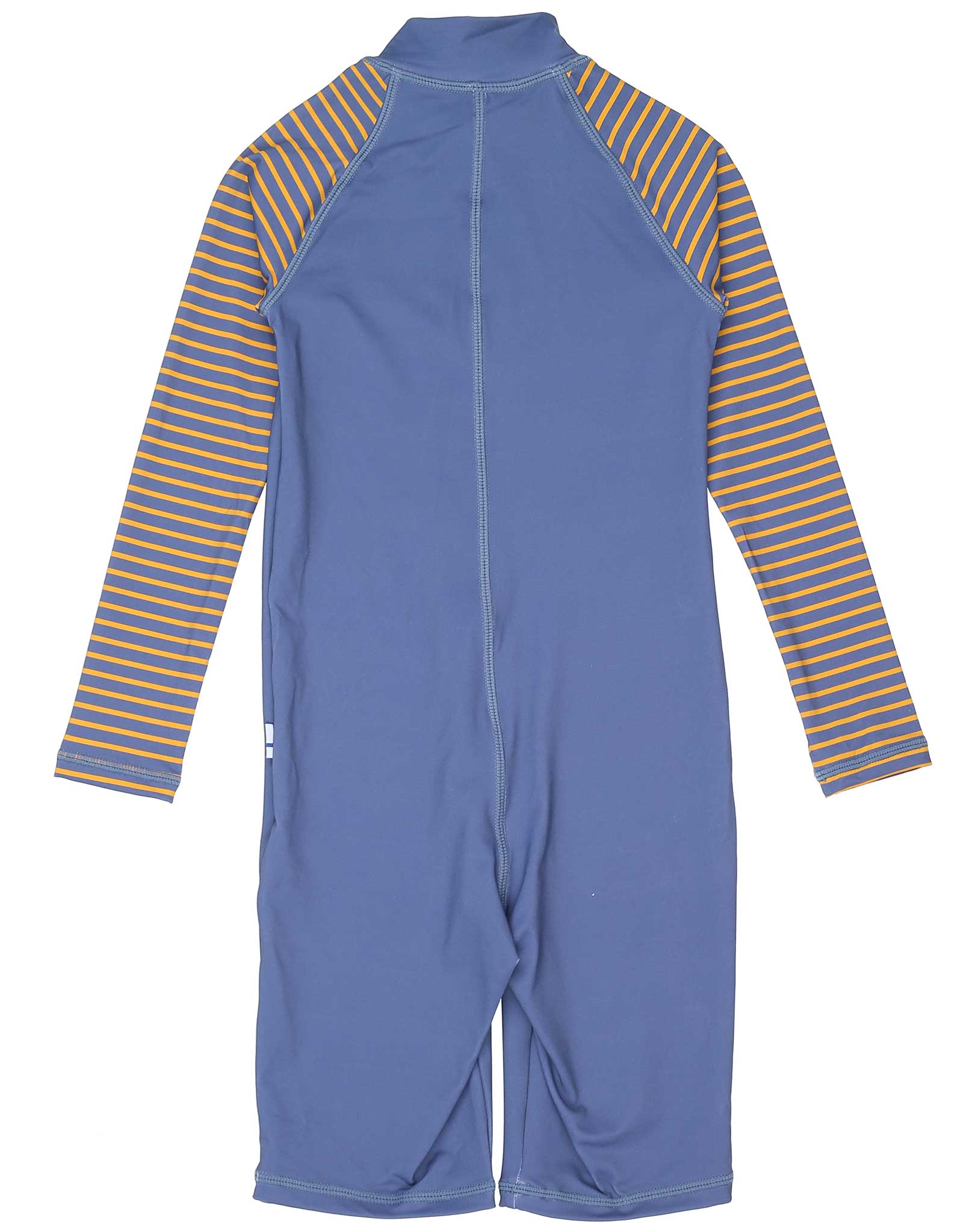 Langarm-Schwimmanzug KALA EKO in denim/sunflower