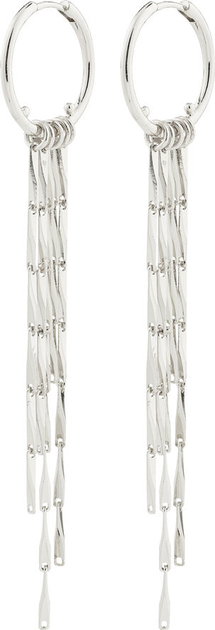 Pilgrim CONNECT recycled earrings silver-plated Sølv