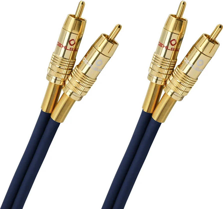 Oehlbach NF 1 Master Set (5 m) Câbles RCA/Cinch stéréo