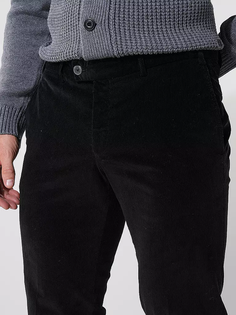 HILTL Cordhose TARENT schwarz