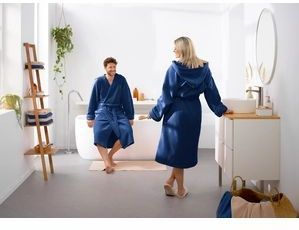 Badjas MOODIT Reese Navy Blue