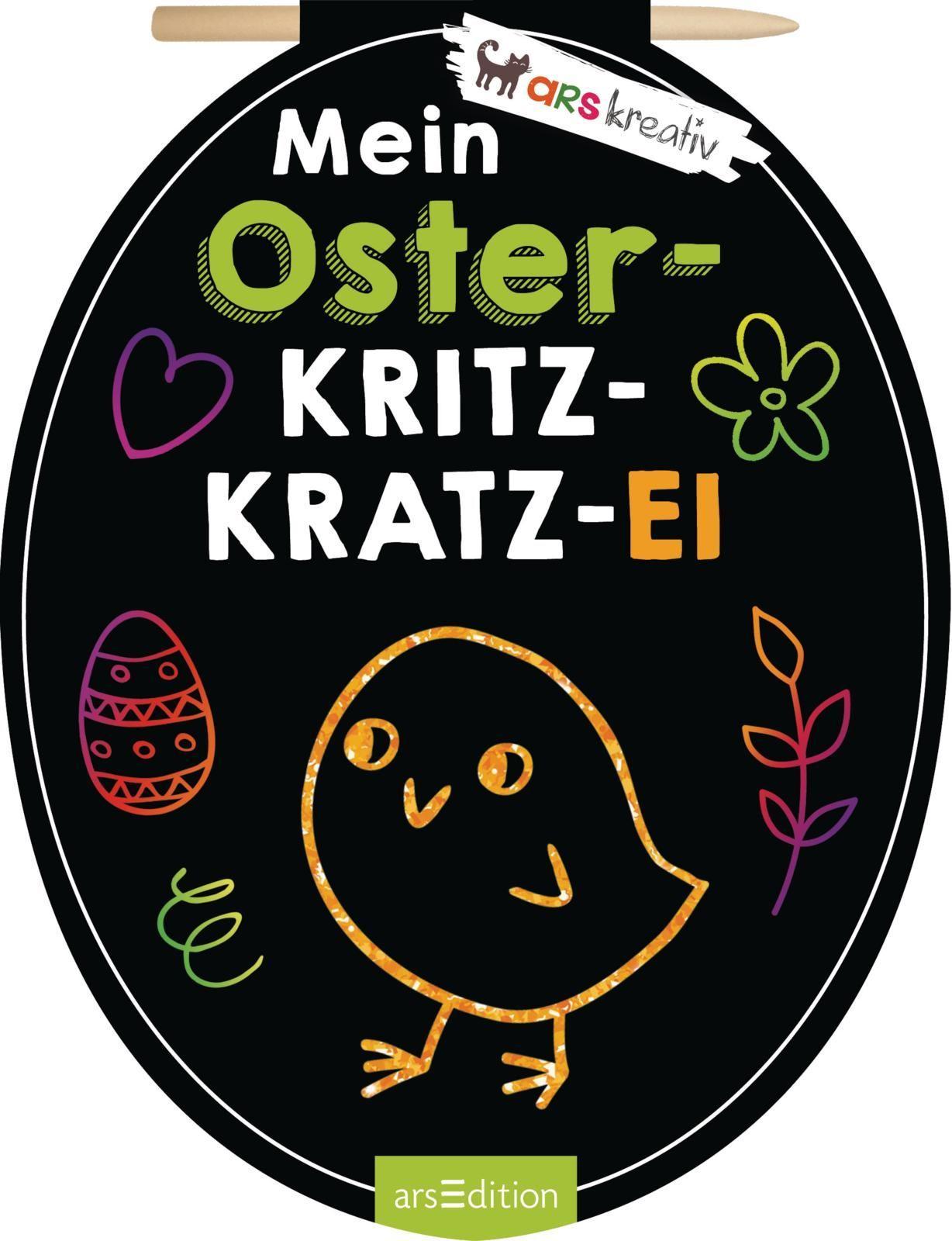 Mein Oster-Kritzkratz-Ei