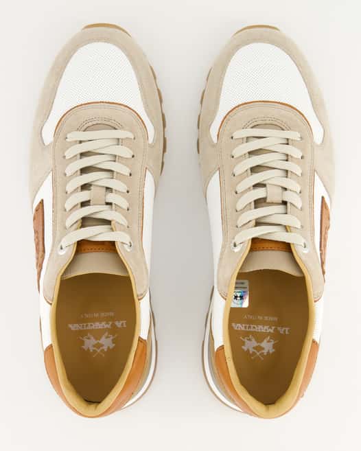 La Martina LFM241.071.4080 Sneaker in Beige