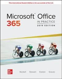 ISE Microsoft Office 365: In Practice, 2019 Edition