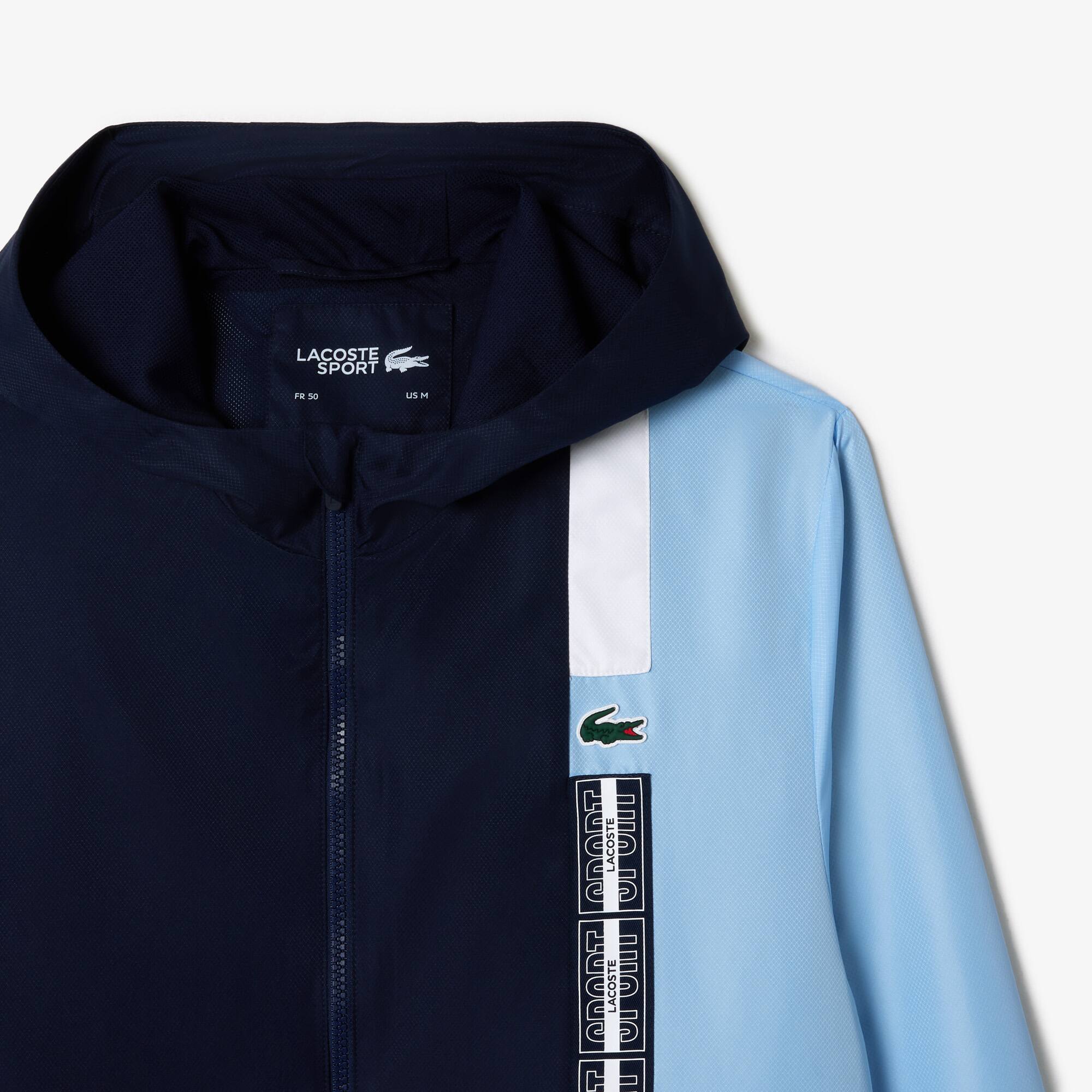 Tennisjacke aus recycelten Fasern Jacken & Mäntel - Blau - Lacoste - Herren