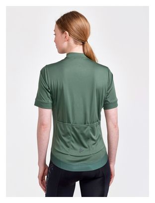 Maillot manches courtes Craft Core Essence Vert Femme
