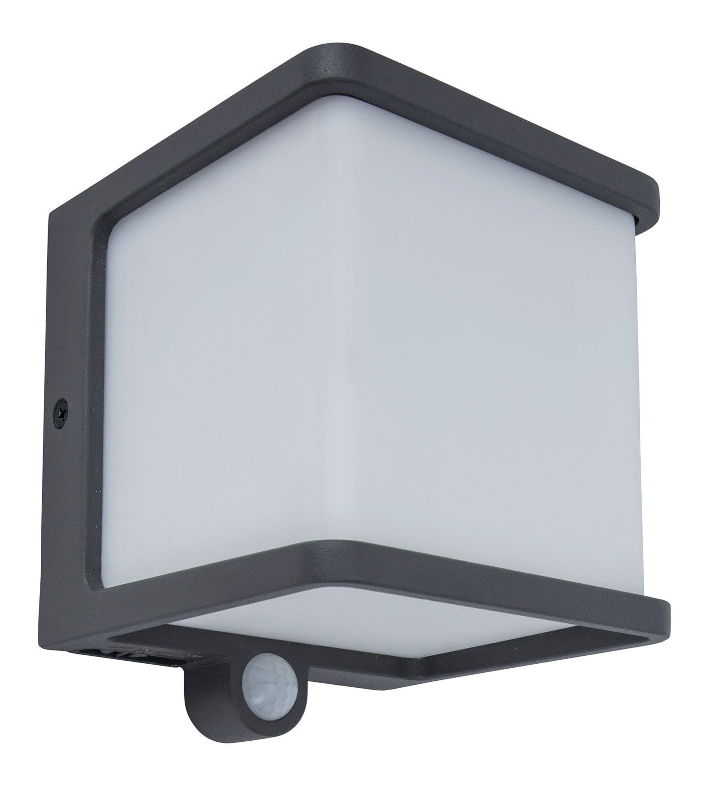 ECO-LIGHT LED Solar Außenwandleuchte DOBLO 13 cm anthrazit