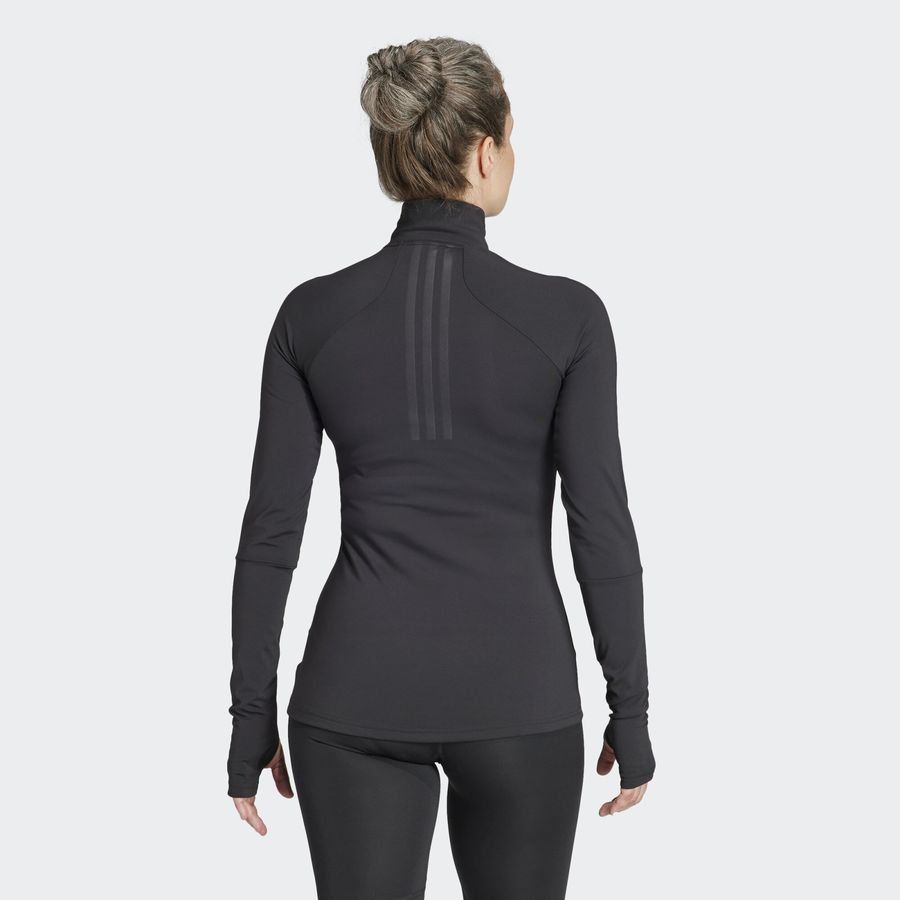 Adidas Haut d'entraînement à manches longues et zip 1/4 Techfit COLD.RDY
