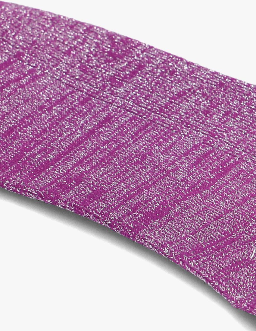 BECKSONDERGAARD roze becksondergaard sokken gradiant glitter sock
