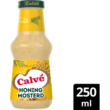 Calvé Saus Honing Mosterd 250 ml