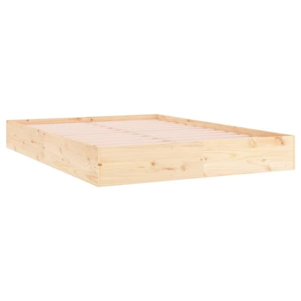 vidaXL Sengeramme heltre 120x200 cm