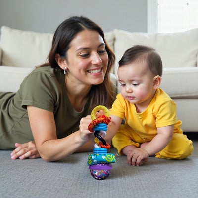 PlayGro Aktivitetsrangle Super Shaker Rattle