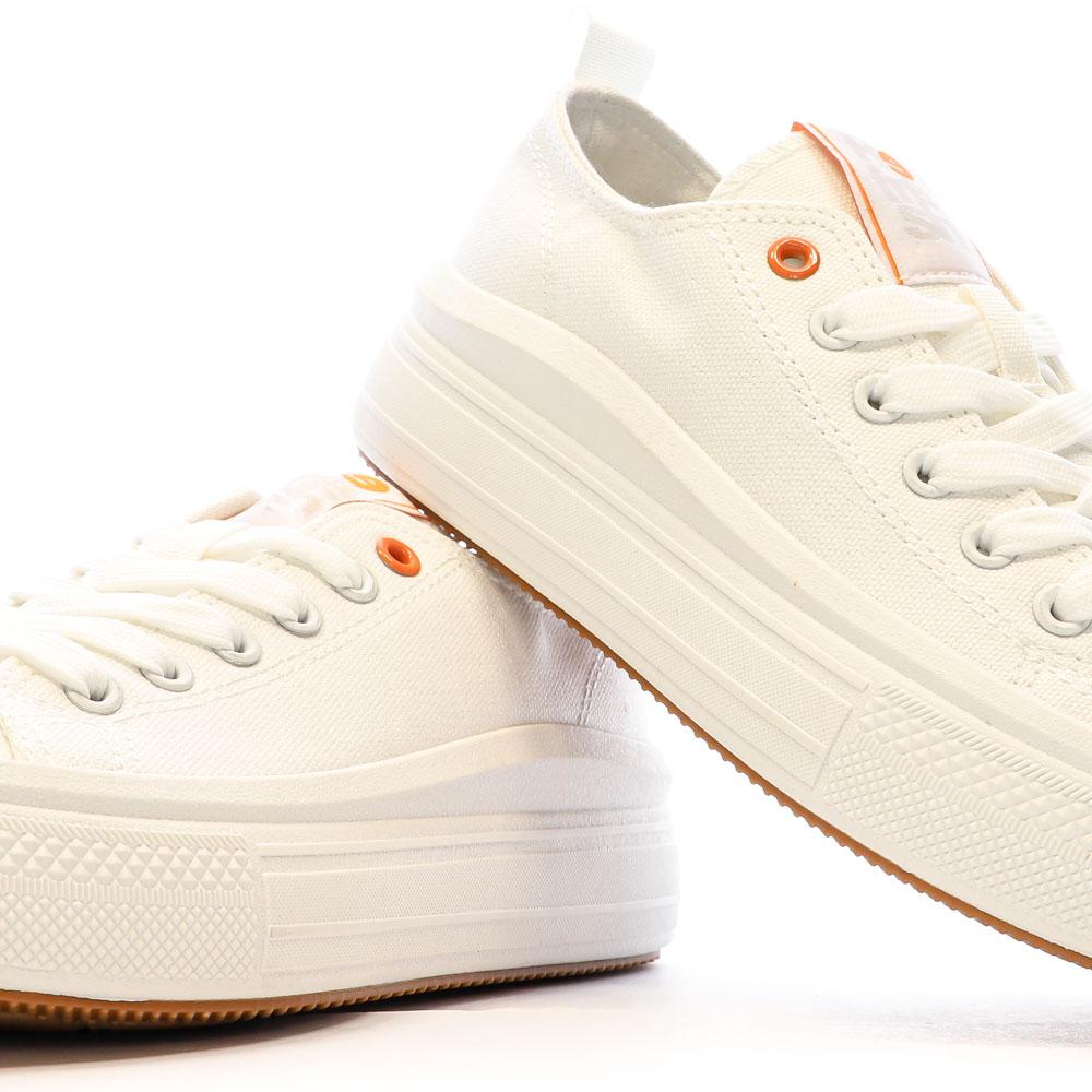 Refresh Baskets Basses Blanches Femme Refresh Lona