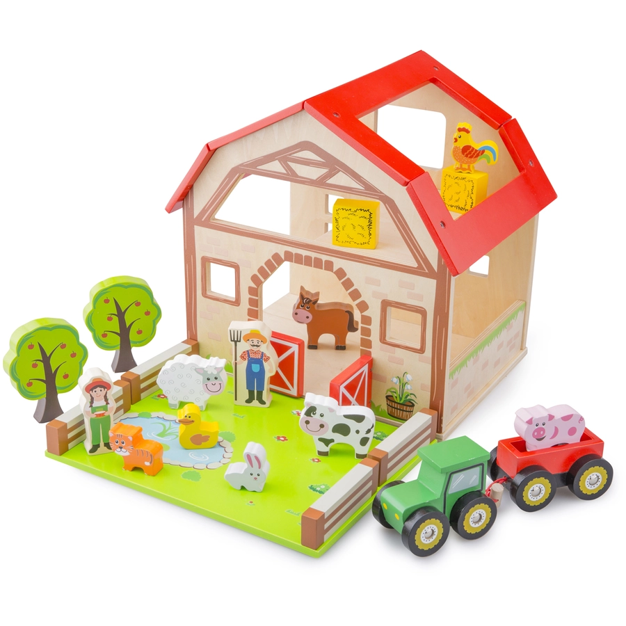 New Classic Toys Bauernhof Spiel-Set
