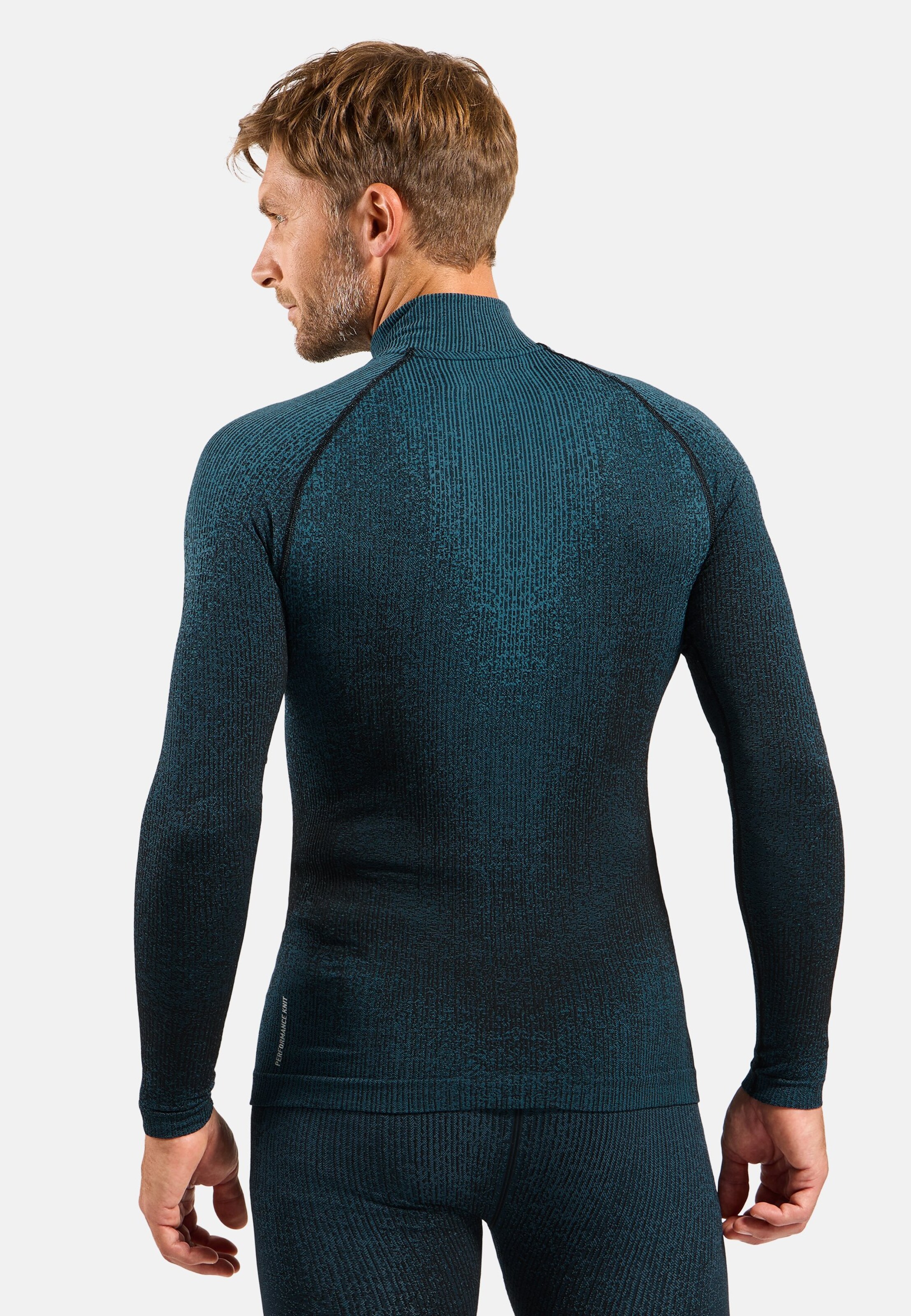 Blackcomb Base Layer Half Zip in provincial blue