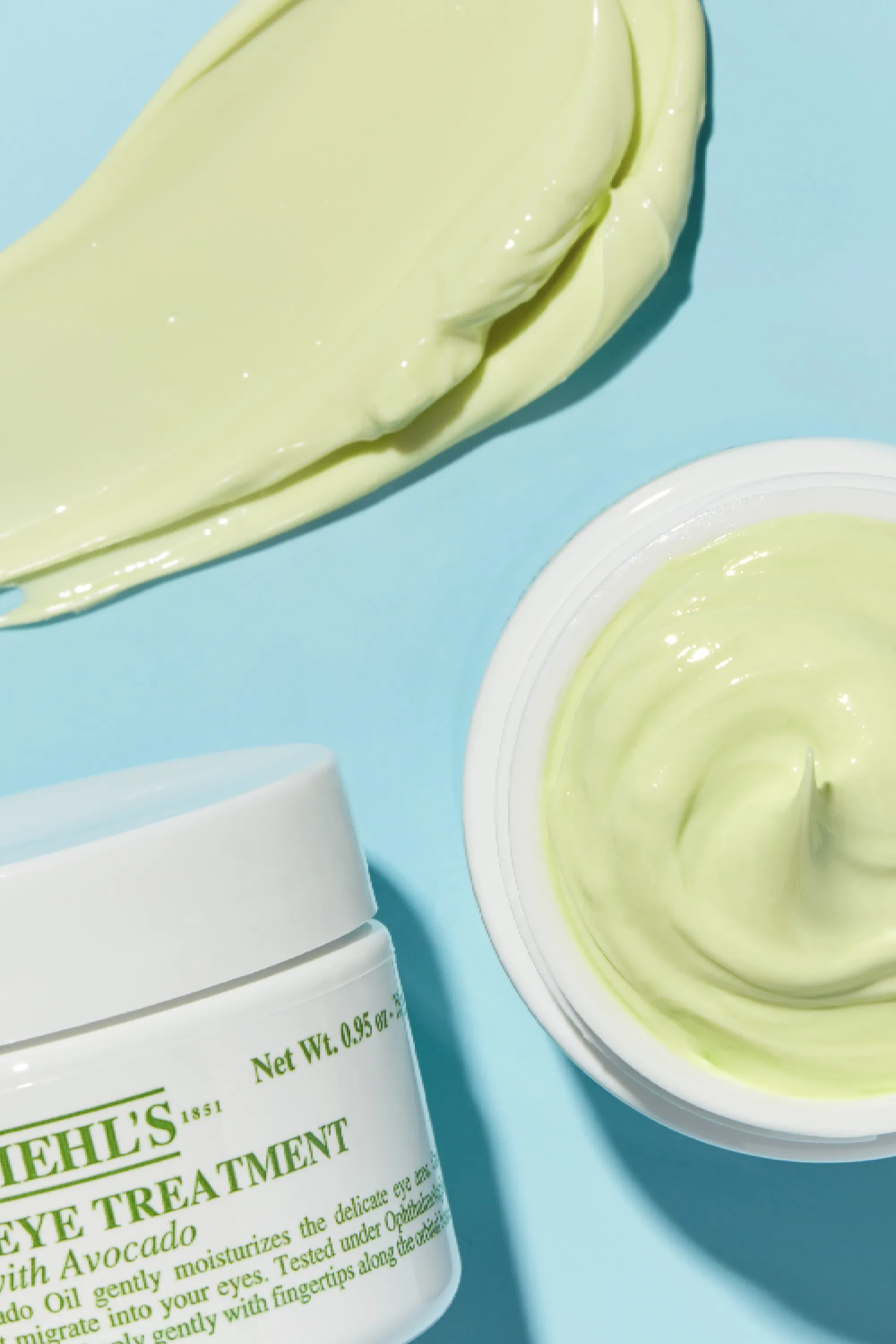 Kiehl's Crème contour des yeux hydratante à l’avocat Eye Avocado-14 g