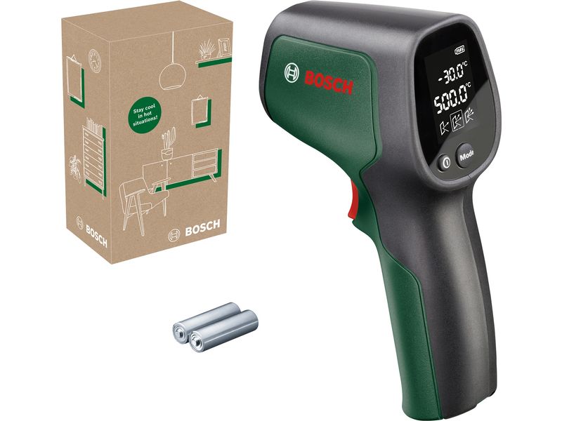 Bosch Thermodetektor Universal Temp Thermodetektor für genaue Oberflächentemperaturmessungen im Handumdrehen