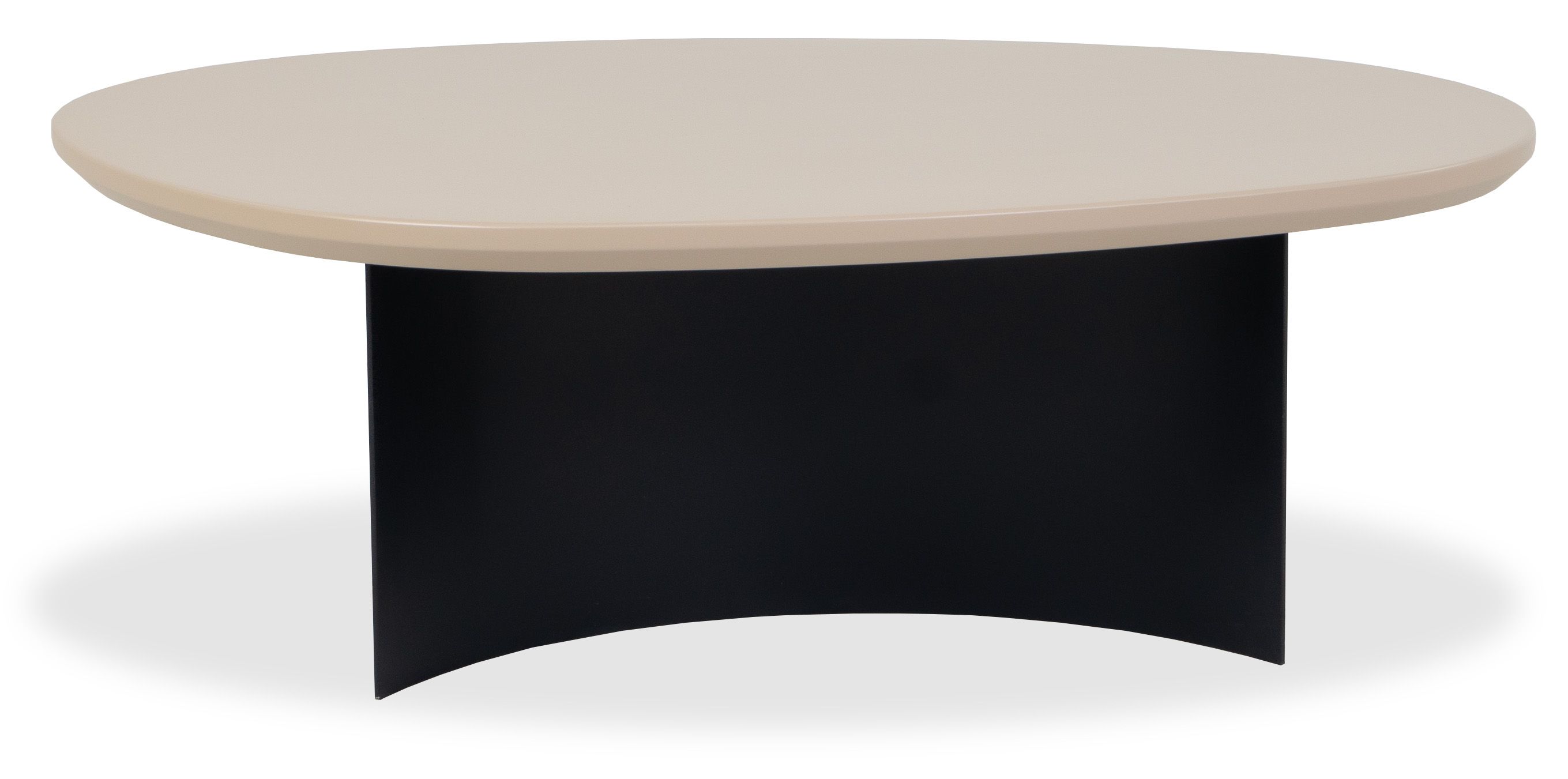 Salontafel laag Ovato B100 x D85 x H33 cm