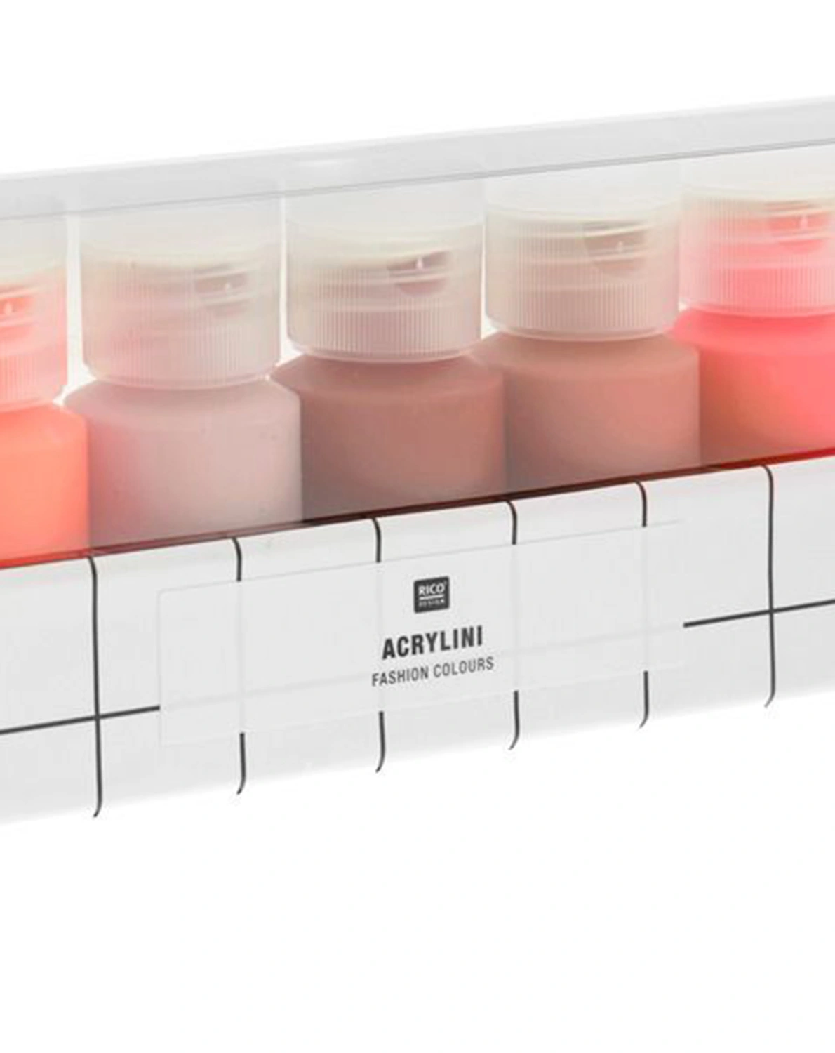 Acryl-Farben ACRYLINI (12x22ml) in fashion colours