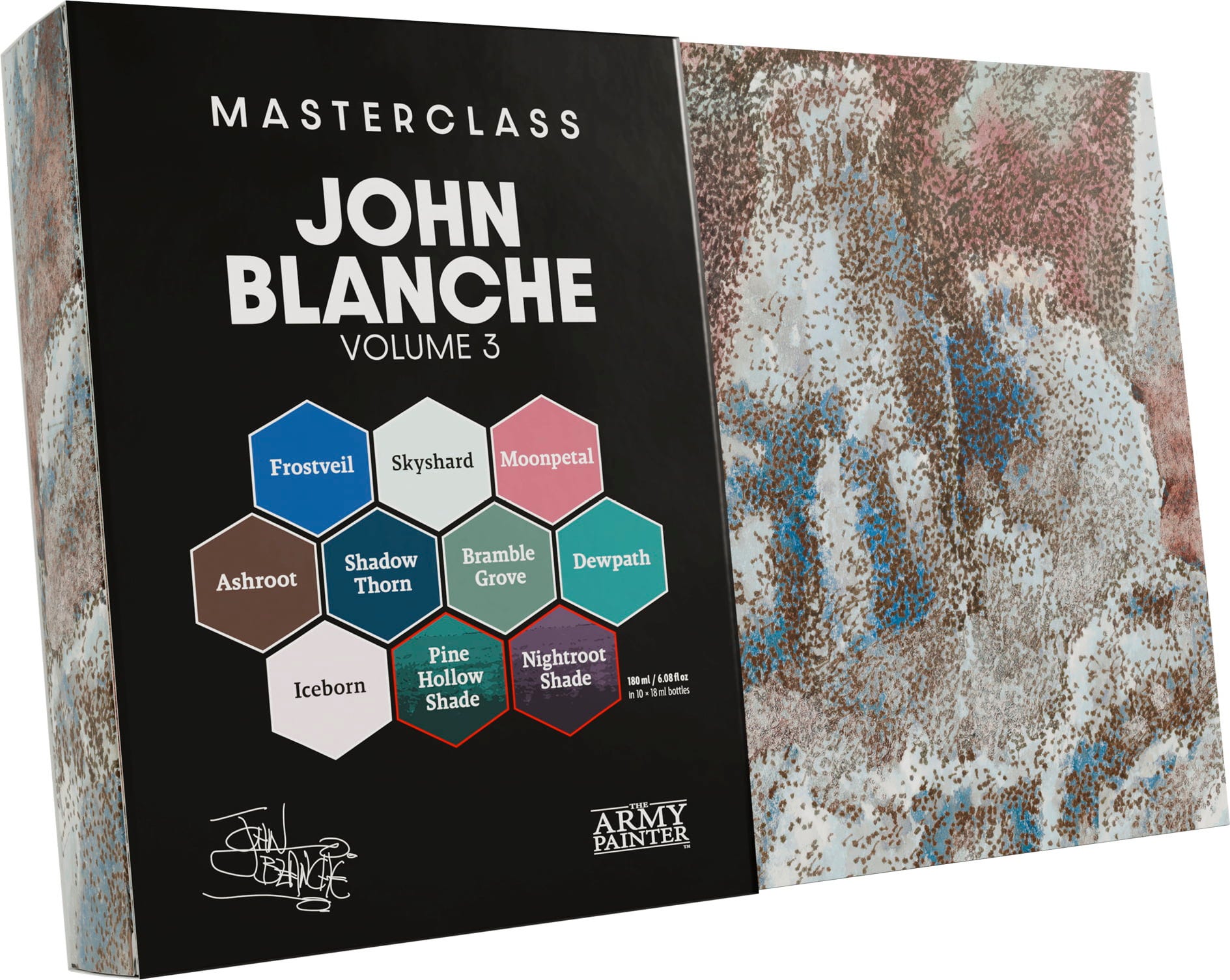 The Army Painter  Masterclass: John Blanche Vol. 3    Frost, Schatten & geisterhafte Stille: Kühle Grimdark-Farbpalette