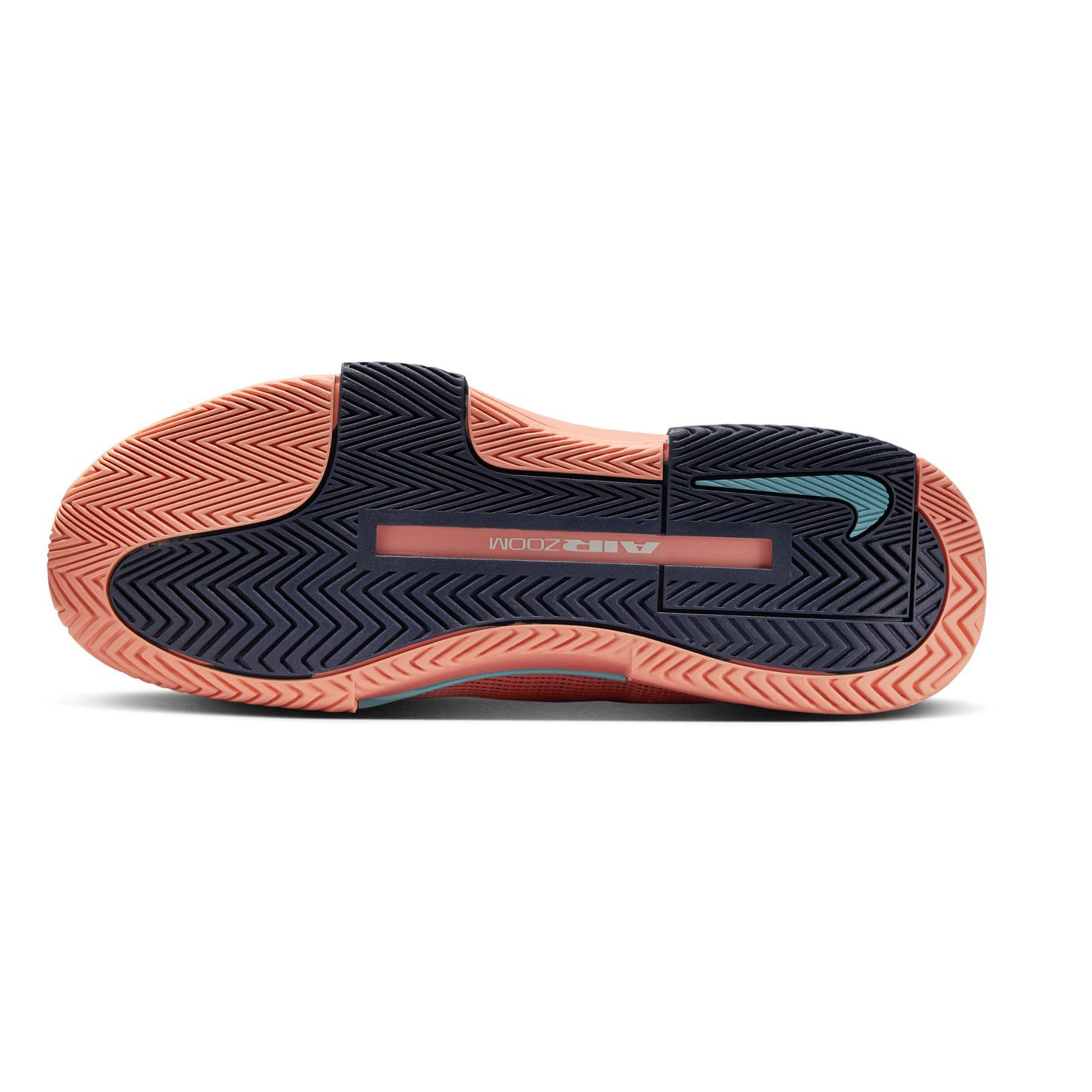 Nike Zoom GP Challenge 1 Chaussures Toutes Surfaces Hommes - Abricot, Bleu Foncé