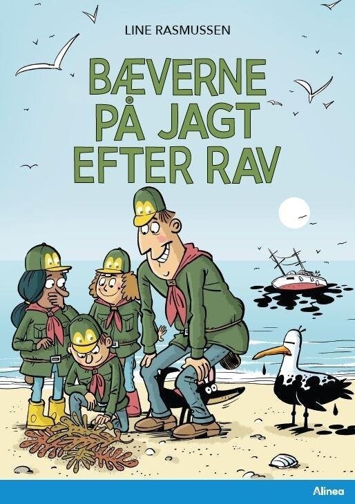 Bæverne På Jagt Efter Rav, Blå Læseklub - Line Rasmussen - Bog