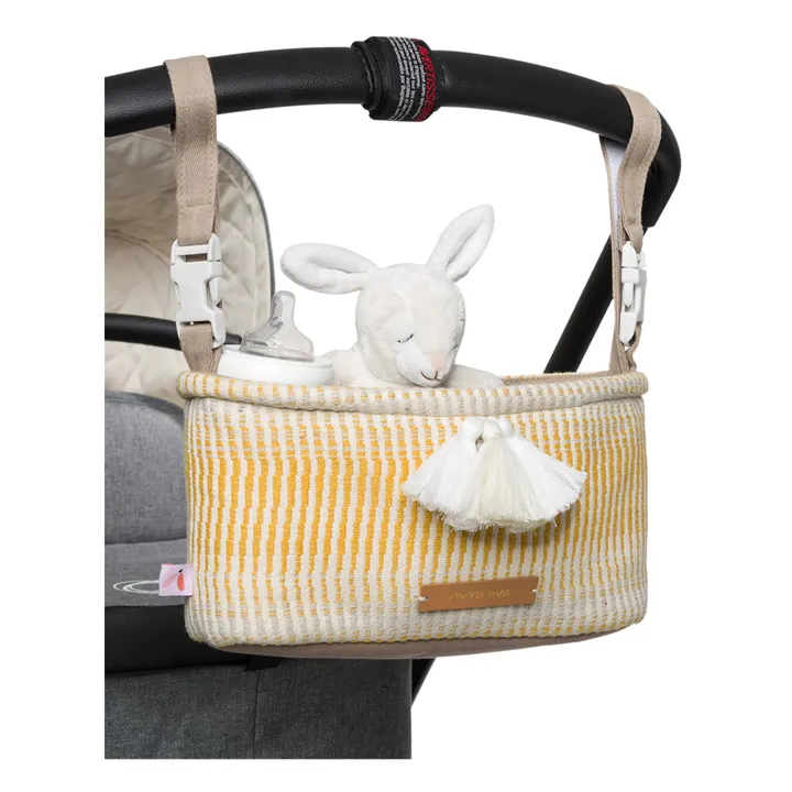 Mara Mea Sac organiseur de poussette | Jaune citron