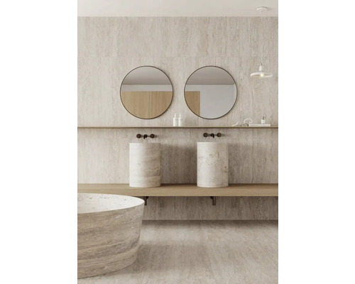 Porseleinen steengoed mozaïek Palatino beige 30 x 30 x 0,9 cm
