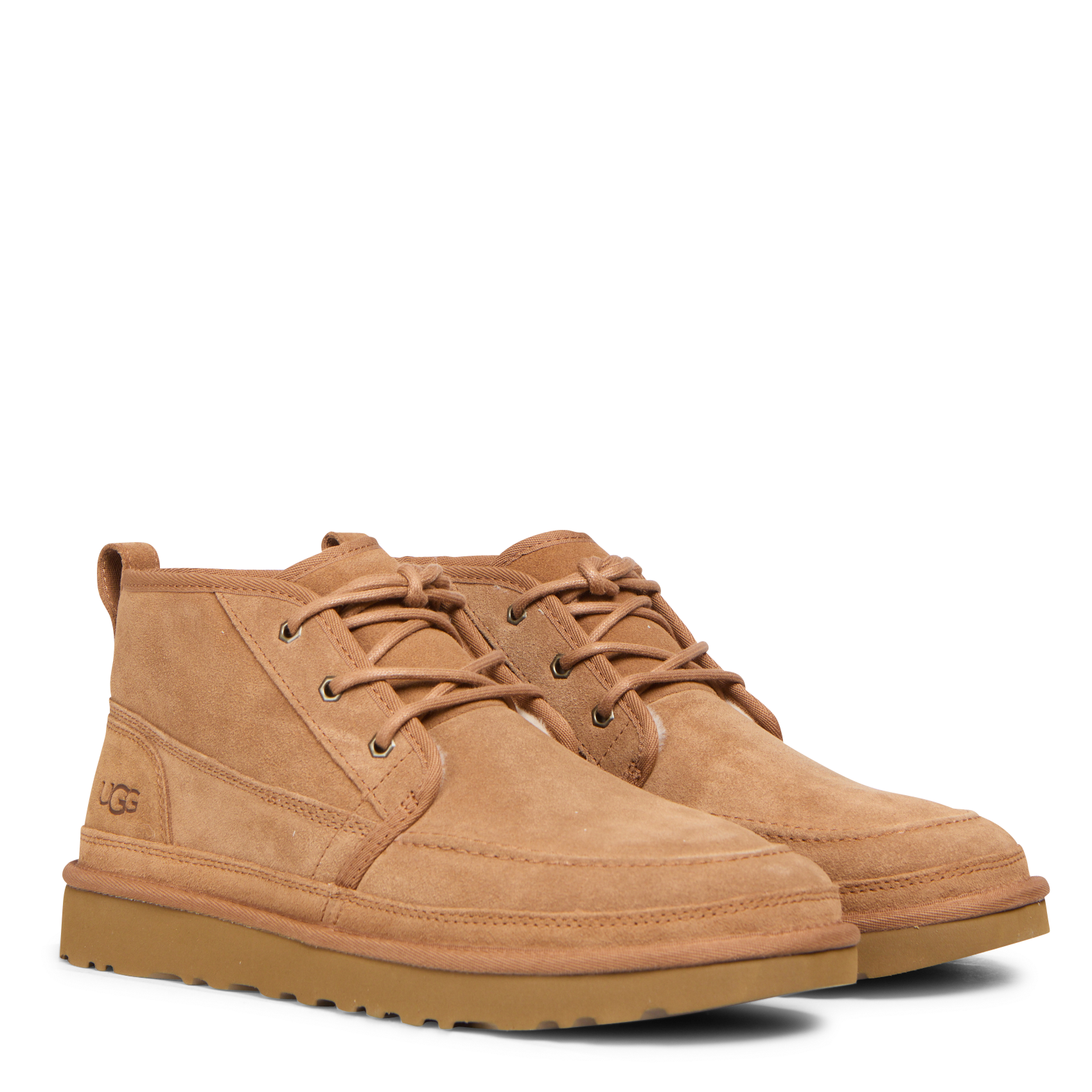 NEUMEL MOC - Boots fourrées en cuir | Marron