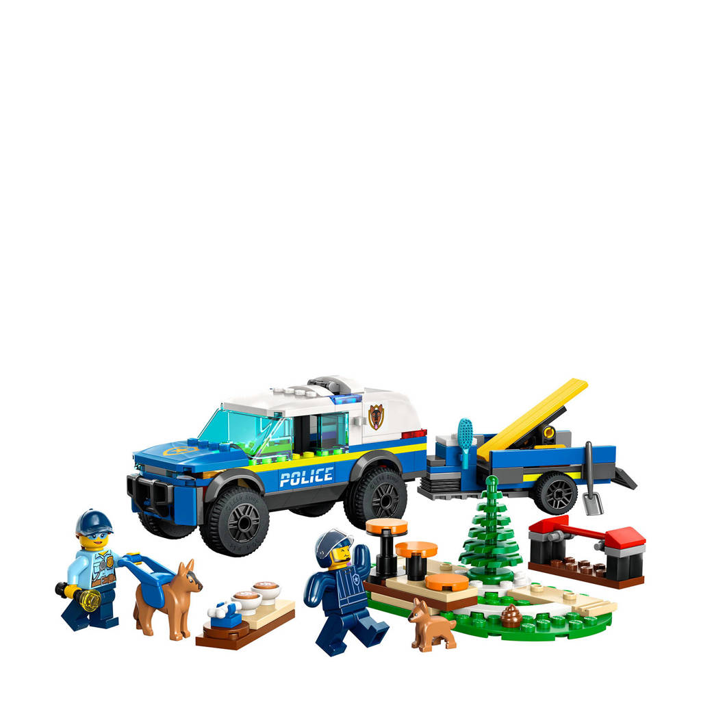 TrainingPolitie Mobiele training voor politiehonden, Speelgoed voor Kinderen 60369
