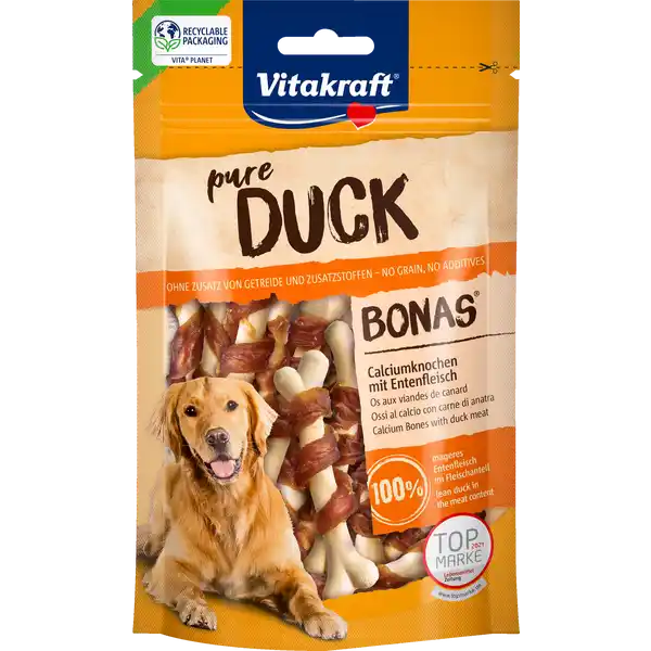 pure DUCK Bonas Calciumknochen