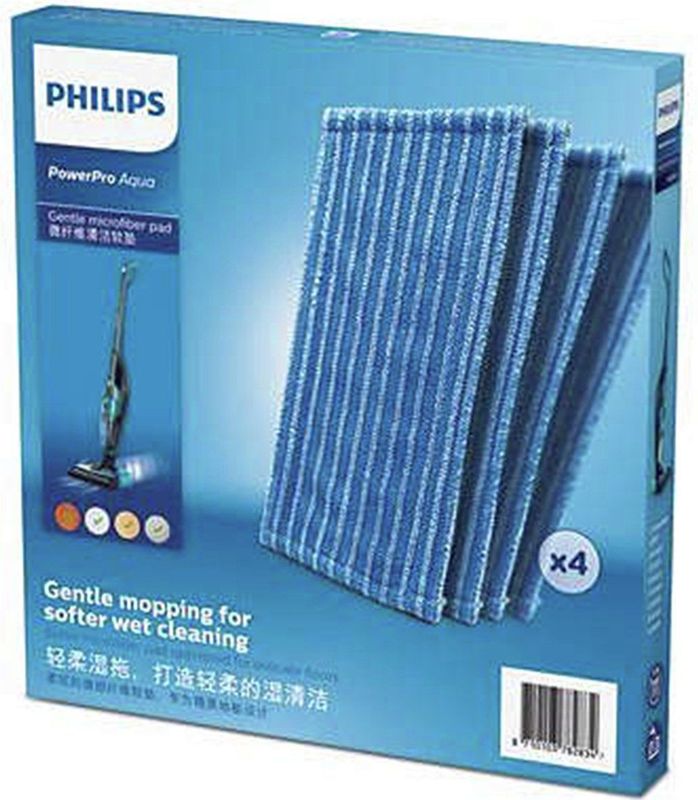 Philips - Accessoireset Fc8016/01 - Microvezelpads - Wit - Microvezel