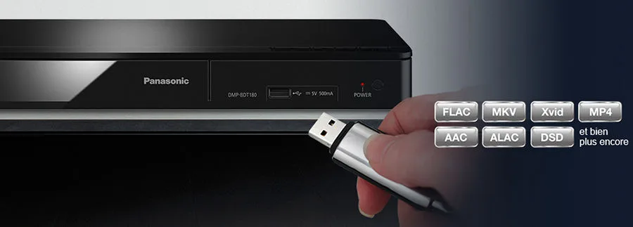 Panasonic DMP-BDT180 Lecteurs Blu-ray / UHD 4K