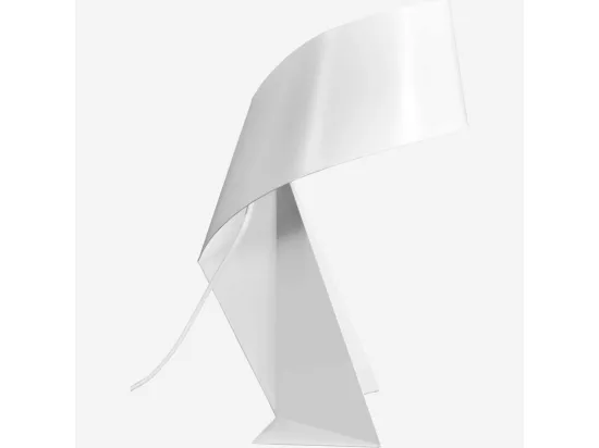 HABITAT - Lampe de table en métal - Blanc - 35 cm - Design by Claire Norcross - Ribbon