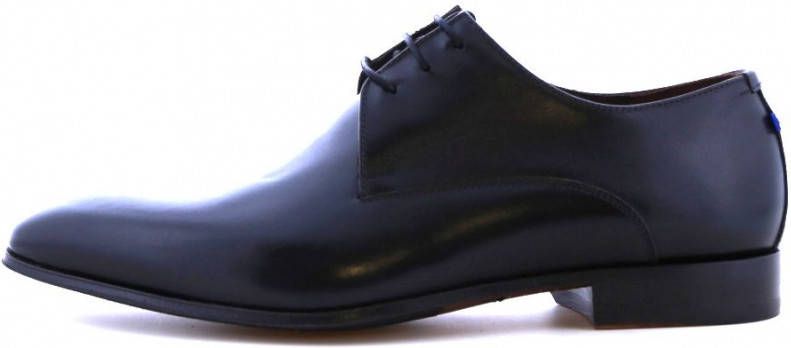 Van Bommel Leren Veterschoenen Elegant Roze Binnenzool Blue Heren